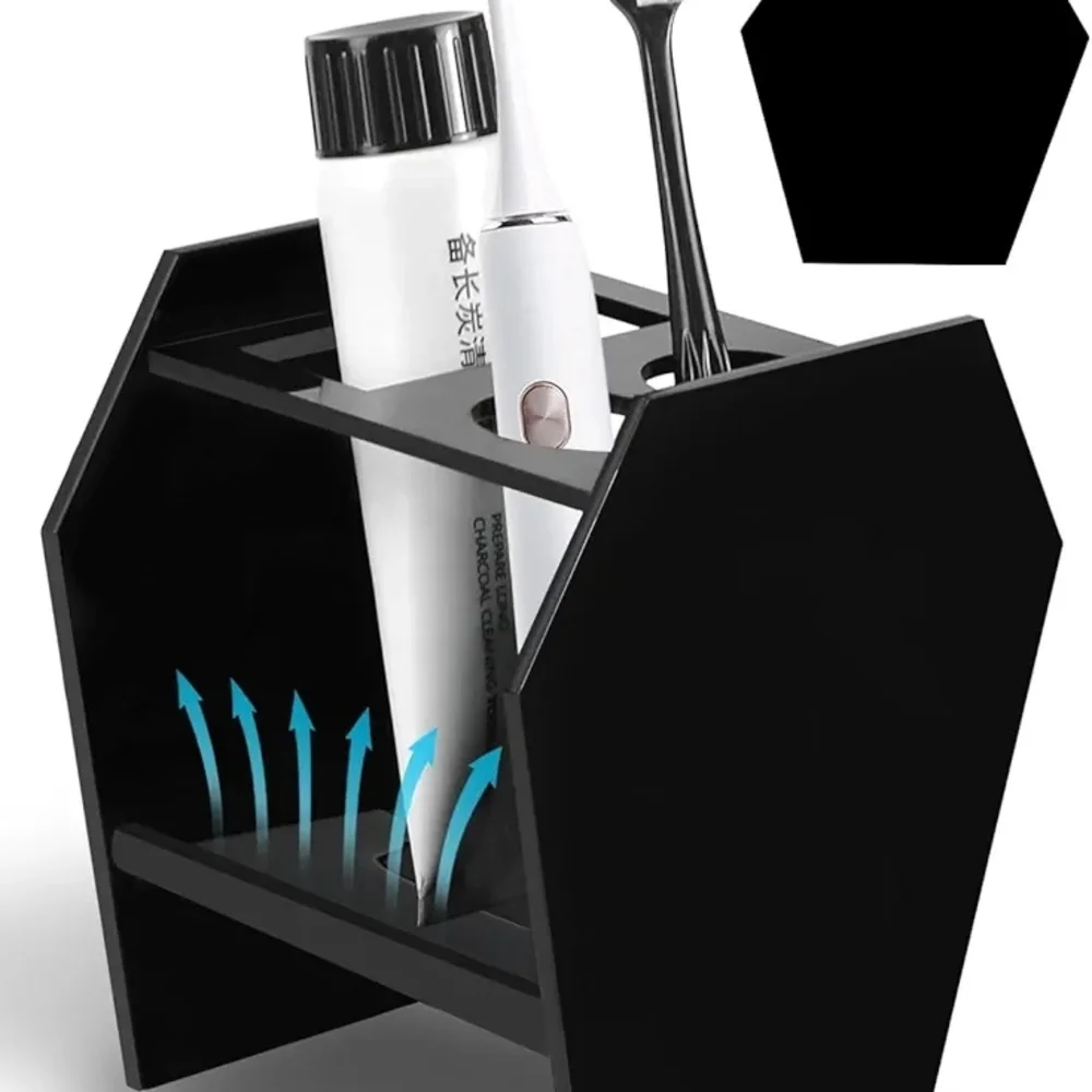 Black Coffin Grooming Organizer